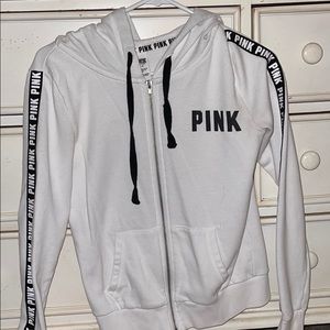Pink zip up